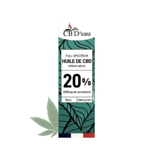 Huile CBD 20% full spectrum | CBD'EAU